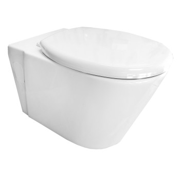 The toilet is suspended in 2005E The toilet is suspended in 2005E