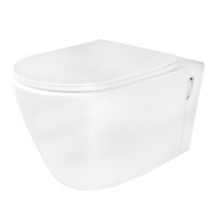 The toilet is suspended in 2005E