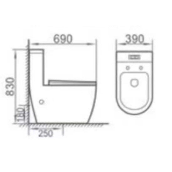 Toilet 8050B