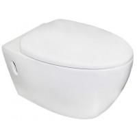 The toilet is hung 3404