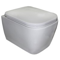 The toilet is hung 3407