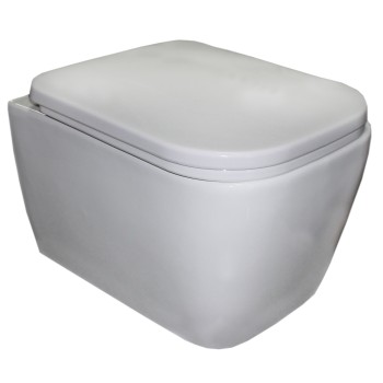 The toilet is hung 3407 The toilet is hung 3407