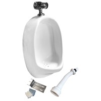 Urinal 6003 with button and siphon