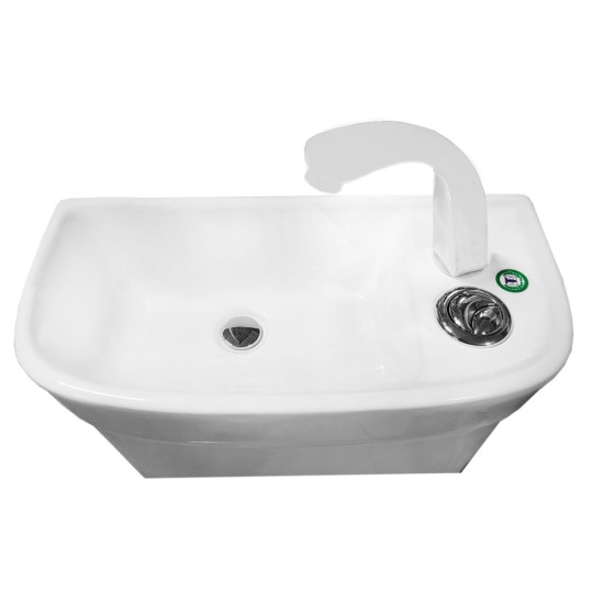 Toilet 8004H with washbasin and faucet