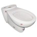 Sale! Toilet seat base K3 decorated