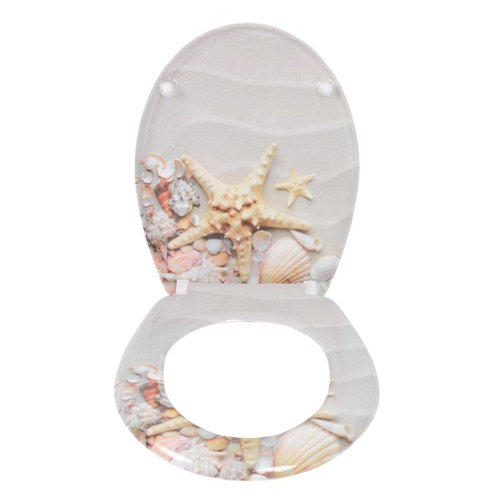 Toilet seat DU02 slow starfish