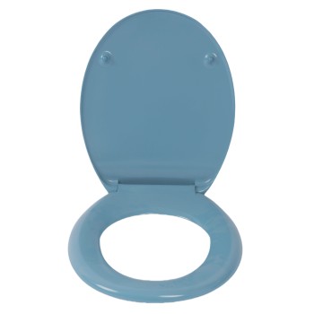 Toilet seat DU07 slow blue Toilet seat DU07 slow blue
