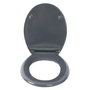 Toilet seat DU07 slow dark grey Toilet seat DU07 slow dark grey