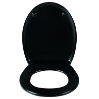 Klozeto dangtis DU11 lėtas black