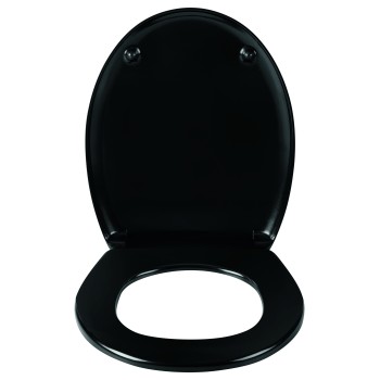 Toilet seat DU11 slow closing black Toilet seat DU11 slow closing black