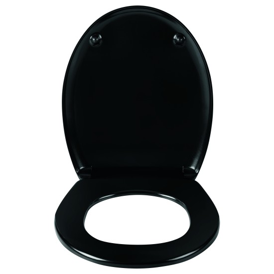 Toilet seat DU11 slow closing black