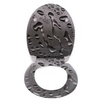 Toilet seat DU12 slow drops