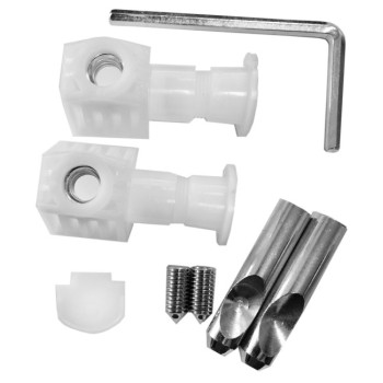 The set hangs. for mounting the toilet E200 The set hangs. for mounting the toilet E200