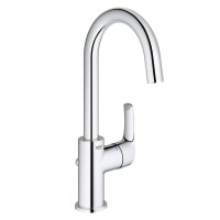 Washbasin faucet Eurosmart L New, with pop-up chrome