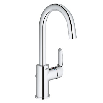 Washbasin faucet Eurosmart L New, with pop-up chrome Washbasin faucet Eurosmart L New, with pop-up chrome