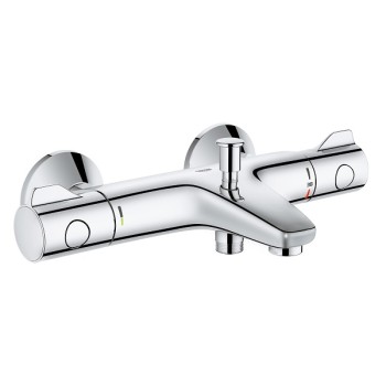 Bath mixer thermostatic 800 Grohtherm, chrome Bath mixer thermostatic 800 Grohtherm, chrome