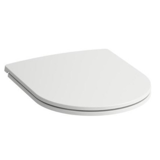 Sėdynė su dangčiu Fiora slim, QR/SC balta (Laufen)