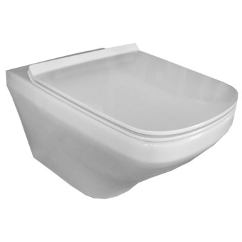 Unitazas DuraStyle Durafix tvirt. prie sienos 370x540 su PC dangt. baltas (Duravit) Unitazas DuraStyle Durafix tvirt. prie sienos 370x540 su PC dangt. baltas (Duravit)