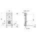 Komplekas WC puodo su OR/SCdang .Laufen Rimless pot. rėmas Moon myg.b