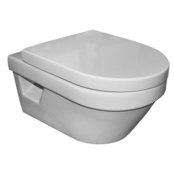 Toilet Omnia Architectura, wall-mounted with SC lid Toilet Omnia Architectura, wall-mounted with SC lid