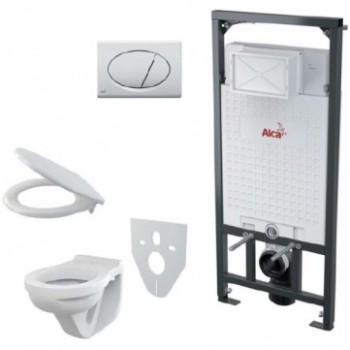 Complete WC frame AlcaPlast + WC Complete WC frame AlcaPlast + WC