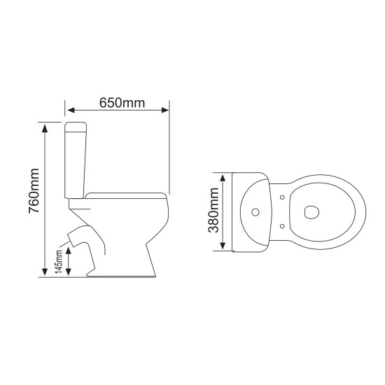 Toilet ALFA 006B