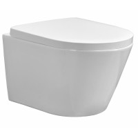 Wall-hung toilet NIVA 305A RIMLESS
