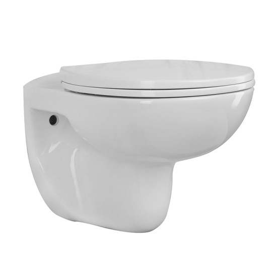 Wall-hung toilet PUNO 301 RIMLESS