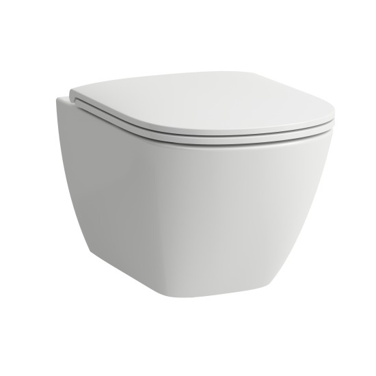 Komplektas-Pro WC su Slim SC sėdyne ir rėmu (klavišas baltas)