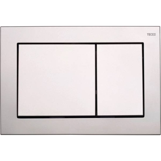 Plokštelė nuleidimo TECEbase chromuota matinė dviguba