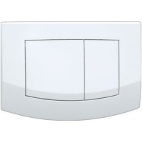 The plate is lowered. TECE ambia plast. White