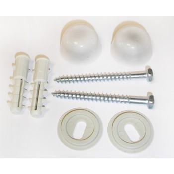 Set of WC, bidet mounting