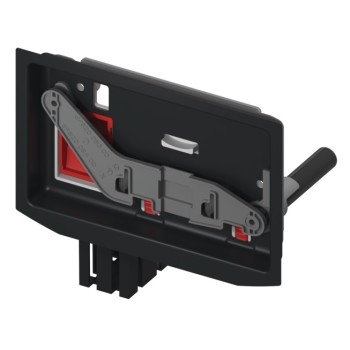 Rėmelis TECE II WC hig. tabletėms square II met. stikl. solid 9240952