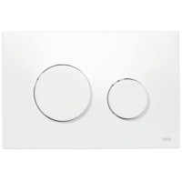 Plokštelė vand. nuleid. plast. 2-jų vand. nuleid.TECEloop balta