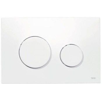 Plokštelė vand. nuleid. plast. 2-jų vand. nuleid.TECEloop balta Plokštelė vand. nuleid. plast. 2-jų vand. nuleid.TECEloop balta