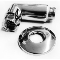 Jungtis pajungimo kampine MF 3/4x1/2 PF chromuota blizgi su veržle