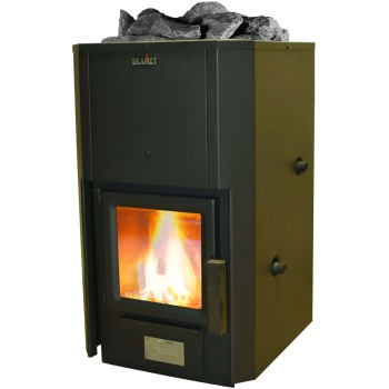 Akcija! Krosnelė Skamet P-116BP GL dešininė su vandens kontūru, su stiklu