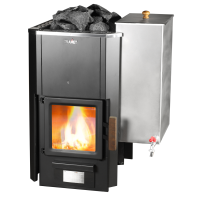 Stove Skamet P-12040 VRV left with 40 L stainless  steel water tank