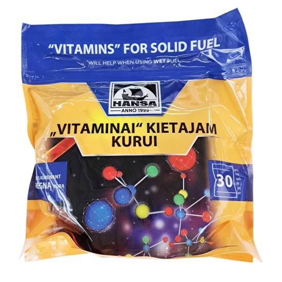 "Vitaminai" kietajam kurui (30pak.x20g)