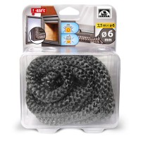 Virvė keraminio pluošto (d6 mm, ilgis 2.5 m)