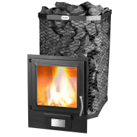 Stove Skamet ST-216BPGL right with water circuit, with glass