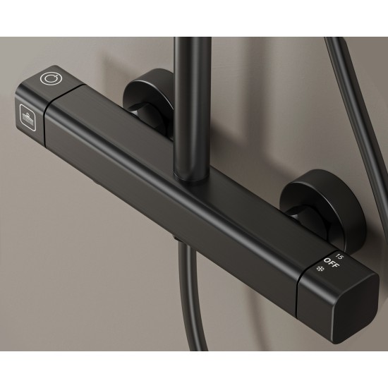 Dušo sistema C-40 black