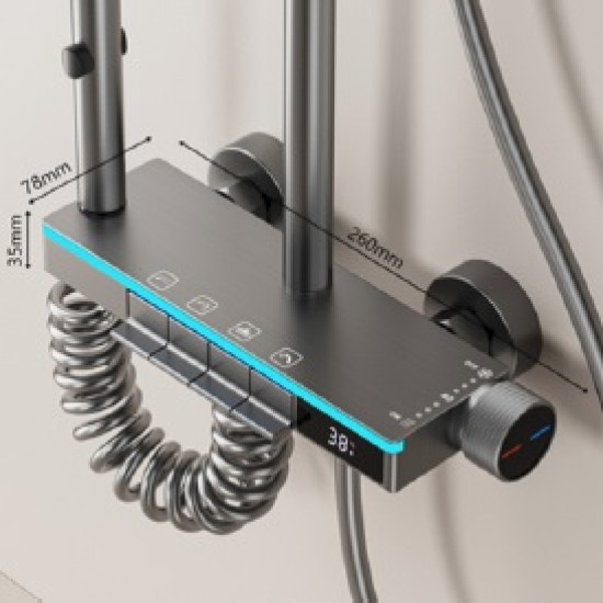 Dušo sistema C-84 grey