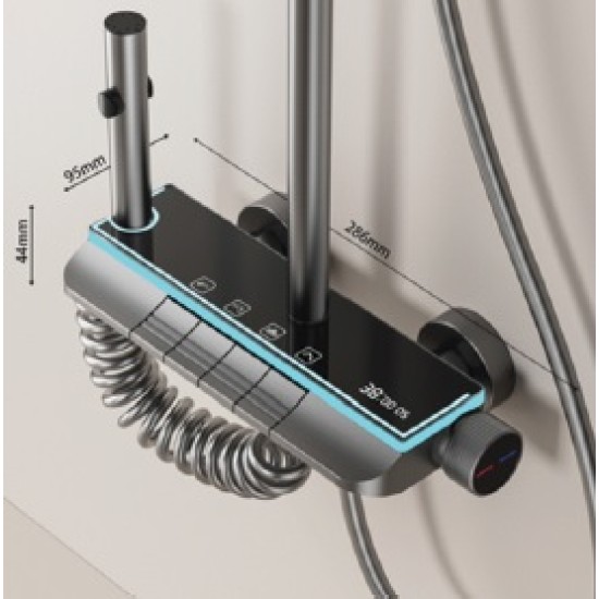 Dušo sistema C-86 grey