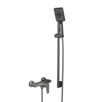 Shower mixer with stand E-2-1 grey