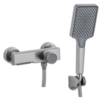 Shower mixer F4 grey