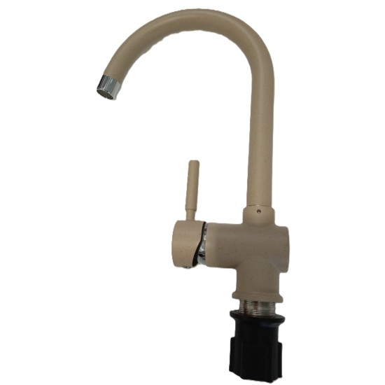 Sink mixer with high spout, sand BQ 303.S