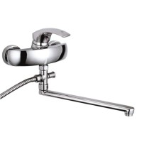 Maišytuvas voniai DELTA 602 ilg. čiaupu su dušo sistema