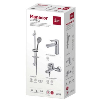 Komplektas maišytuvas+maišytuvas+dušo sistema Komplektas maišytuvas+maišytuvas+dušo sistema