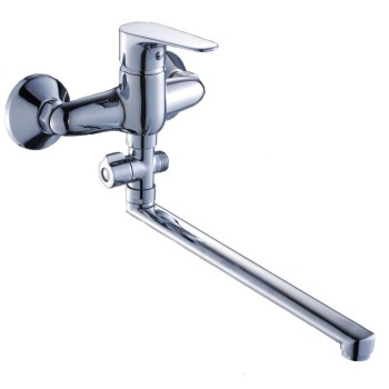 Maišytuvas voniai LUNA 602 ilg. čiaupu 300mm su d.s. Maišytuvas voniai LUNA 602 ilg. čiaupu 300mm su d.s.